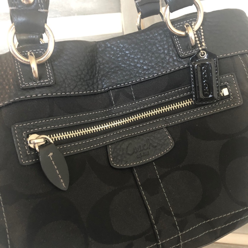 Authentic Black Coach Penelope Bag